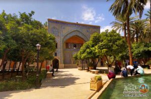 مدرسه خان شیراز - تور شیراز هوایی - عکس جاهای دیدنی شیراز